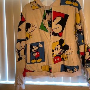 Reversible Mickey bomber jacket